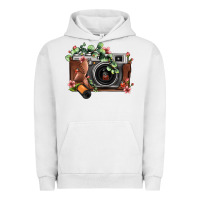Pigment Lunar Rock floral eucalyptus film roll vintage camera Urban Hoodie - FaDigitalArtStudio