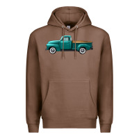 Chestnut western truck left side view Premium Hoodie - FaDigitalArtStudio