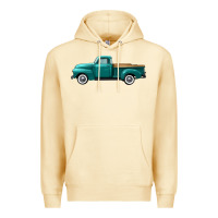 Pina Colada western truck left side view Premium Hoodie - FaDigitalArtStudio
