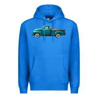 True Royal western truck left side view Premium Hoodie - FaDigitalArtStudio