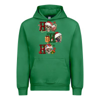 Emerald ho ho ho skull Urban Hoodie - FaDigitalArtStudio