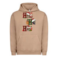 Pigment Burro ho ho ho skull Urban Hoodie - FaDigitalArtStudio