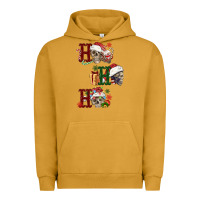 Pigment Peanut Butter ho ho ho skull Urban Hoodie - FaDigitalArtStudio