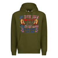 Army Green you look like the 4th of july makes me want a hot dog weal bad Premium Hoodie - CowhideDigitalArt