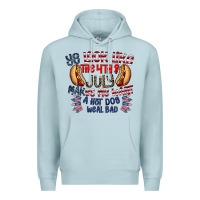 Blue Mist you look like the 4th of july makes me want a hot dog weal bad Premium Hoodie - CowhideDigitalArt