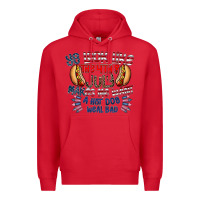Red you look like the 4th of july makes me want a hot dog weal bad Premium Hoodie - CowhideDigitalArt