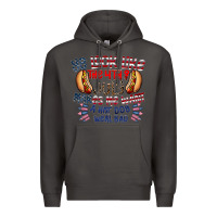 Smoke you look like the 4th of july makes me want a hot dog weal bad Premium Hoodie - CowhideDigitalArt