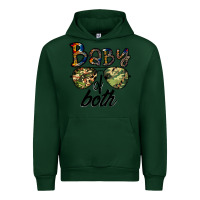 Forest Green baby of both Urban Hoodie - CowhideDigitalArt