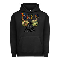 Pigment Black baby of both Urban Hoodie - CowhideDigitalArt