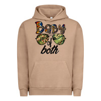 Pigment Burro baby of both Urban Hoodie - CowhideDigitalArt