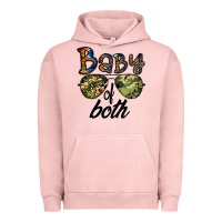Pigment Salmon baby of both Urban Hoodie - CowhideDigitalArt