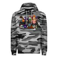 Slate Camo halloween farm animals truck Premium Hoodie - RacoonDesign
