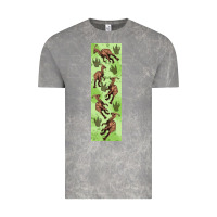 Cloud Rock dinosaur parasaurolophus pen wrap Vintage Tee - Artiststas