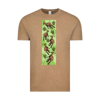 Vintage Coffee dinosaur parasaurolophus pen wrap Vintage Tee - Artiststas