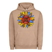 Pigment Burro firefighter sunflower Urban Hoodie - HRA Design Shop