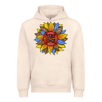 Sandshell firefighter sunflower Urban Hoodie - HRA Design Shop