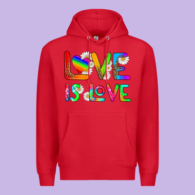 Love Is Love Premium Hoodie Designed By Hra Design Shop