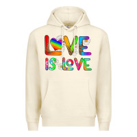 Sandshell love is love Premium Hoodie - HRA Design Shop
