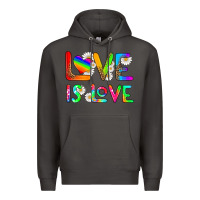 Smoke love is love Premium Hoodie - HRA Design Shop