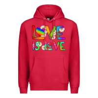 Cardinal love is love Premium Hoodie - HRA Design Shop