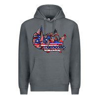 Rock america Premium Hoodie - CowhideDigitalArt