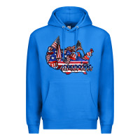 True Royal america Premium Hoodie - CowhideDigitalArt