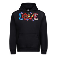 Black firefighter love Urban Hoodie - HRA Design Shop