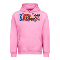 Fuchsia Pink firefighter love Urban Hoodie - HRA Design Shop