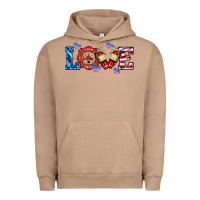 Pigment Burro firefighter love Urban Hoodie - HRA Design Shop