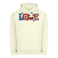 Pigment Pistachio firefighter love Urban Hoodie - HRA Design Shop