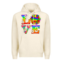 Tofu love and sunflower Premium Hoodie - HRA Design Shop
