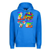 True Royal love and sunflower Premium Hoodie - HRA Design Shop