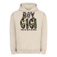 Pigment French Oak boy gigi from son up to son down Urban Hoodie - CowhideDigitalArt