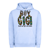 Pigment Grape Ice boy gigi from son up to son down Urban Hoodie - CowhideDigitalArt