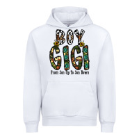 White boy gigi from son up to son down Urban Hoodie - CowhideDigitalArt