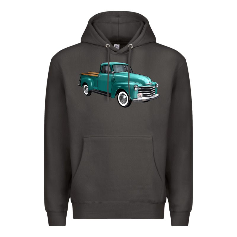 Western Truck Right 34 View Premium Hoodie by FaDigitalArtStudio | Teevron