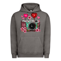 Pigment Tornado floral heart pink leopard vintage camera Urban Hoodie - FaDigitalArtStudio