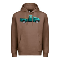Chestnut western truck right side view Premium Hoodie - FaDigitalArtStudio