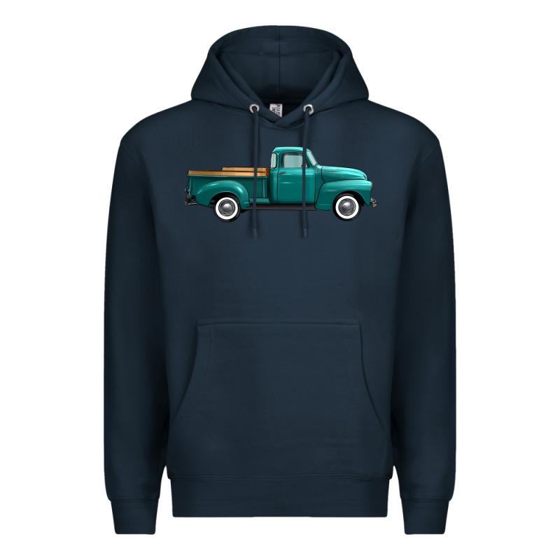 Western Truck Right Side View Premium Hoodie by FaDigitalArtStudio | Teevron