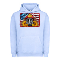 Pigment Grape Ice firefighter air mask and sunflower Urban Hoodie - HRA Design Shop