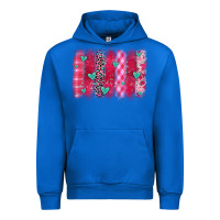 Cobalt valentines day brushstroke Urban Hoodie - OliviaCreatesArt