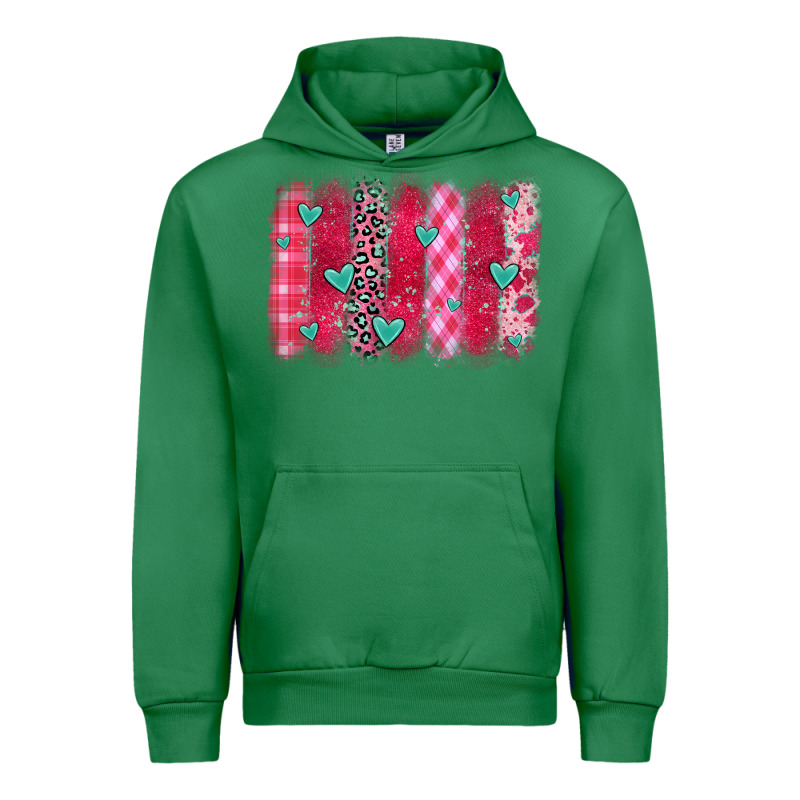 Valentines Day Brushstroke Urban Hoodie by OliviaCreatesArt | Teevron