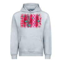Heather Grey valentines day brushstroke Urban Hoodie - OliviaCreatesArt