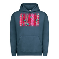 Pigment Midnight Navy valentines day brushstroke Urban Hoodie - OliviaCreatesArt