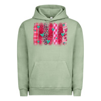 Pigment Oil Green valentines day brushstroke Urban Hoodie - OliviaCreatesArt