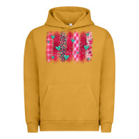 Pigment Peanut Butter valentines day brushstroke Urban Hoodie - OliviaCreatesArt