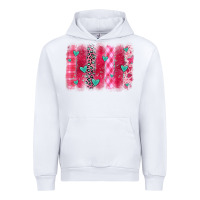 White valentines day brushstroke Urban Hoodie - OliviaCreatesArt