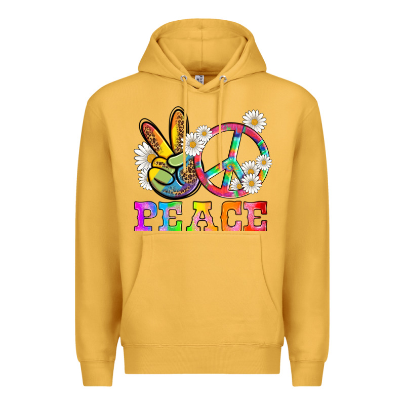 Lgbtq Peace And Sembols Premium Hoodie by HRA Design Shop | Teevron