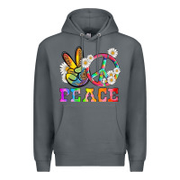 Rock lgbtq peace and sembols Premium Hoodie - HRA Design Shop