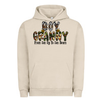 Pigment French Oak boy granny from son up to sondown Urban Hoodie - CowhideDigitalArt